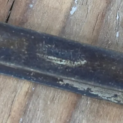 Vintage Men's tie clips and more - Yellow stone - Silver marked - and more