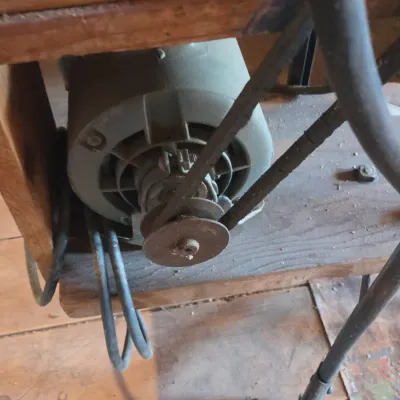 Vintage Sears Craftsman bench table saw