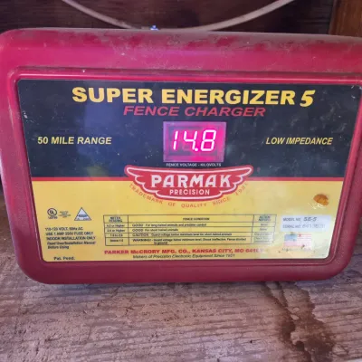 Parmak precision Super energizer 5 Fence charger with 50-mile range