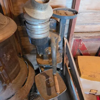 Incomplete vintage Montgomery Ward Cream Separator