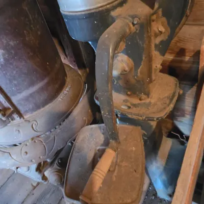 Incomplete vintage Montgomery Ward Cream Separator