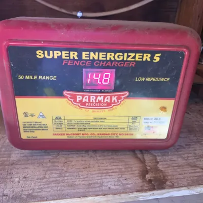 Parmak precision Super energizer 5 Fence charger with 50-mile range