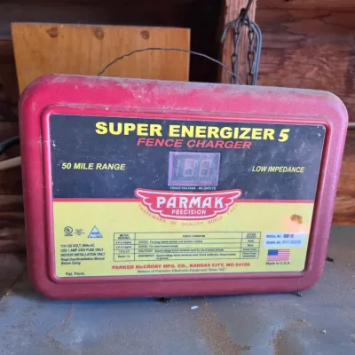 Parmak precision Super energizer 5 Fence charger with 50-mile range