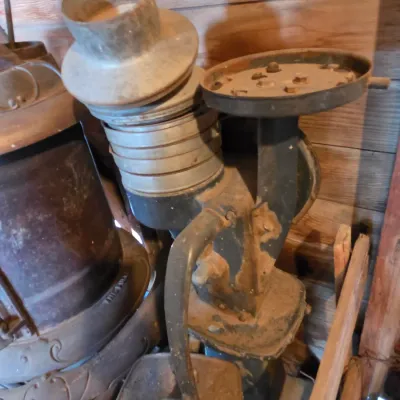 Incomplete vintage Montgomery Ward Cream Separator