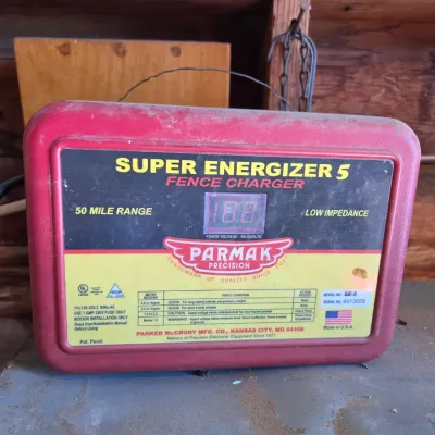 Parmak precision Super energizer 5 Fence charger with 50-mile range