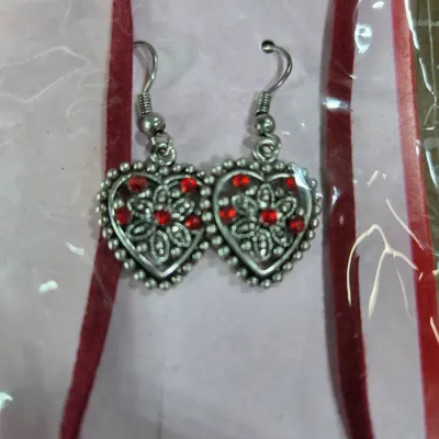 Two brand new Heart of Jewels Necklace with earrings set - Great Gift idea!