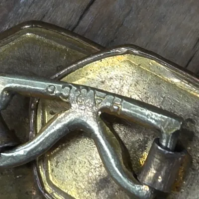 Vintage men's Gold toned Tie clips and more