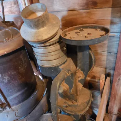 Incomplete vintage Montgomery Ward Cream Separator