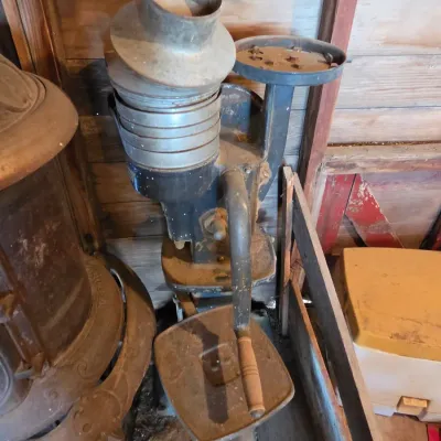Incomplete vintage Montgomery Ward Cream Separator