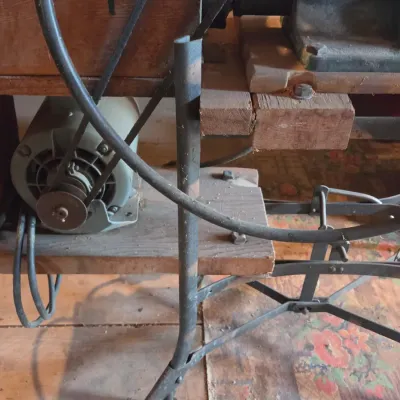 Vintage Sears Craftsman bench table saw