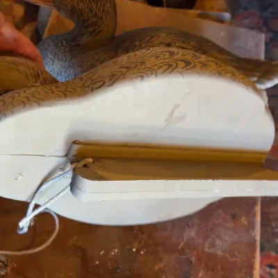 G & H Four duck decoys 2 drakes 2 hens