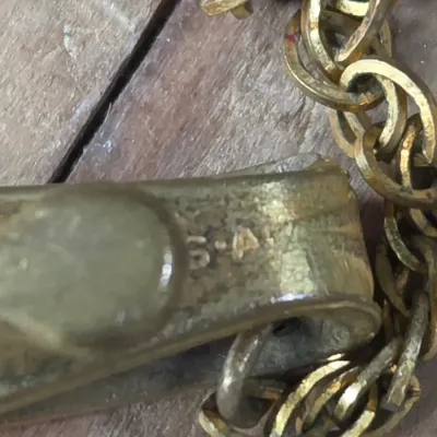 Vintage men's Gold toned Tie clips and more