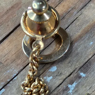 Vintage men's Gold toned Tie clips and more