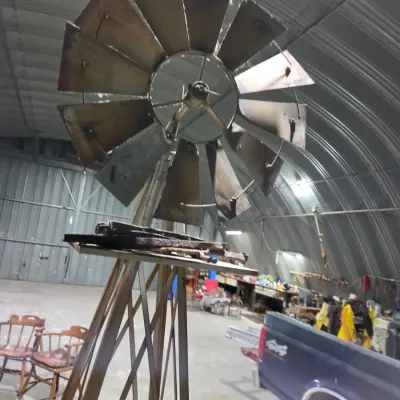8'-yard decor windmill