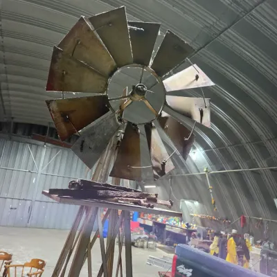 8'-yard decor windmill