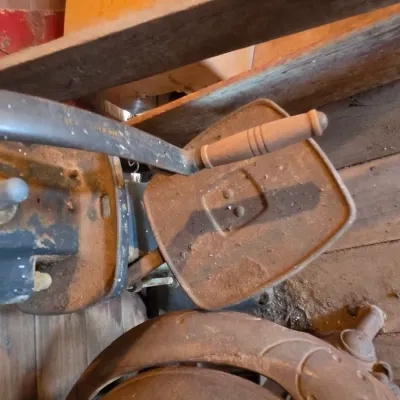 Incomplete vintage Montgomery Ward Cream Separator