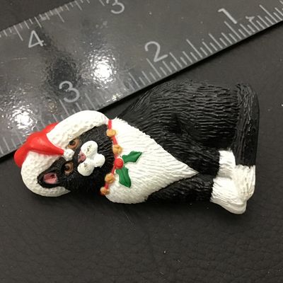 Vintage kitten Holiday pin Brooch