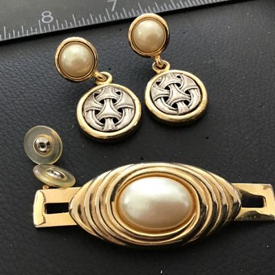 Brooch And Earrings