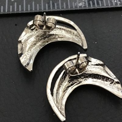 Beautiful Moon Rhinestone earrings excellent condition