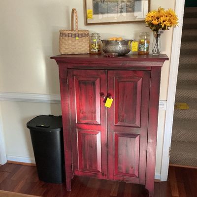 Primitive rustic style jelly cabinet