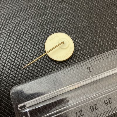 Vintage Real Shamrock Stick Pin Brooch