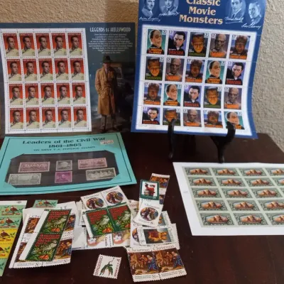 Postage Stamp Collection 
