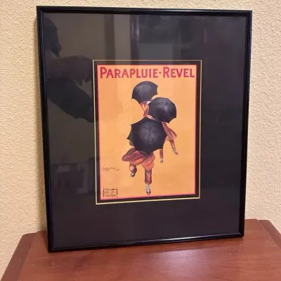 1922 Advertising Poster Parapluie-Revel By Italian Poster Artist Leonetto Cappiello