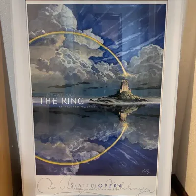 2009 Seattle Opera Commemorative Poster for Richard Wagner's The Ring