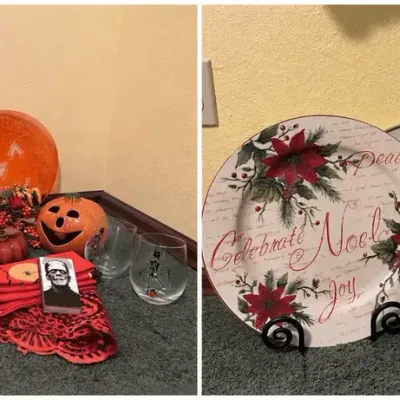 Halloween-Christmas Decor 