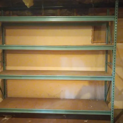 Penco Green Metal Shelving