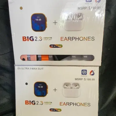 Smart Watch And Earphone Sets