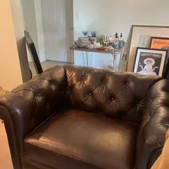 Sale Photo Thumbnail #6: Chesterfield Arm Chair (Pottery Barn)