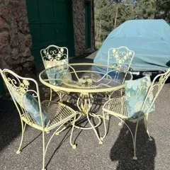 Sale Photo Thumbnail #3: Antique patio table