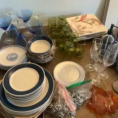 Sale Photo Thumbnail #10: Dishes and Glassware