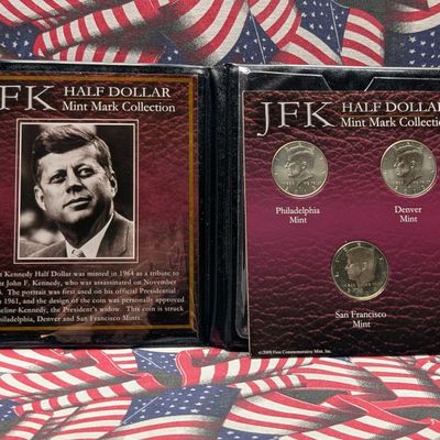 Sale Photo Thumbnail #59: 2013 P&D Uncirculated and 2000-S JFK Half Dollar Mint Mark Collection