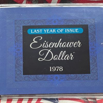 Sale Photo Thumbnail #264: 1978 Eisenhower Dollar In Last Year of Issue Set