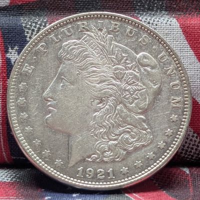 Sale Photo Thumbnail #399: 1921-D Morgan Dollar - 90% Silver