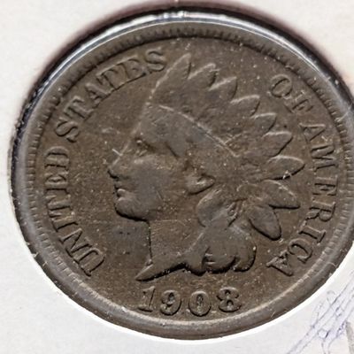 Sale Photo Thumbnail #201: 1908-S Indian Head Cent
