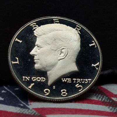 Sale Photo Thumbnail #127: 1985-S Kennedy Half Dollar