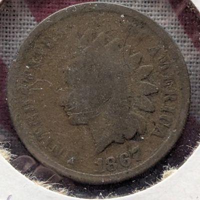 Sale Photo Thumbnail #217: 1867 Indian Head Cent