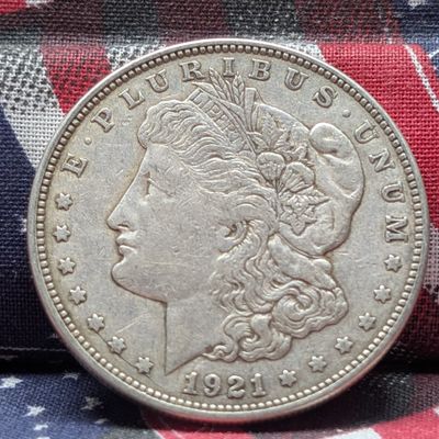 Sale Photo Thumbnail #232: 1921-D Morgan 90% Silver Dollar