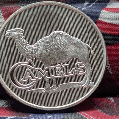 Sale Photo Thumbnail #234: Camel Round .999 Fine Silver One Troy oz.