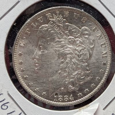 Sale Photo Thumbnail #222: 1884-O Morgan Dollar - High Grade UNC - 90% Silver