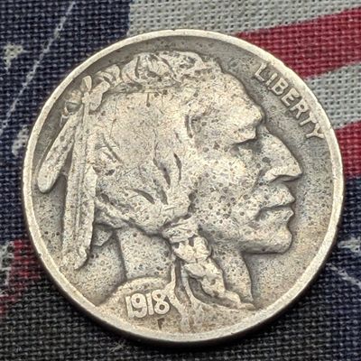 Sale Photo Thumbnail #39: 1918 Indian Head Buffalo Nickel