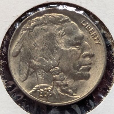 Sale Photo Thumbnail #297: 1938-D\S Indian Head Buffalo Nickel