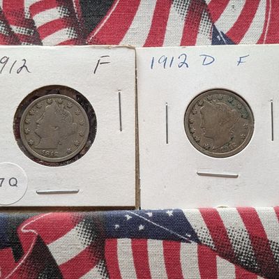 Sale Photo Thumbnail #102: 1912-P&D Liberty Head V Nickels
