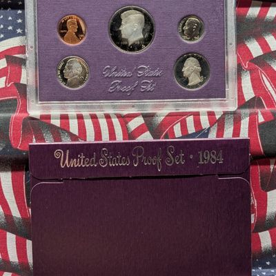 Sale Photo Thumbnail #207: 1984-S U.S. Proof Set In OGP