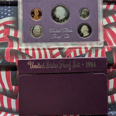 Sale Photo Thumbnail #199: 1984-S U.S. Proof Set In OGP