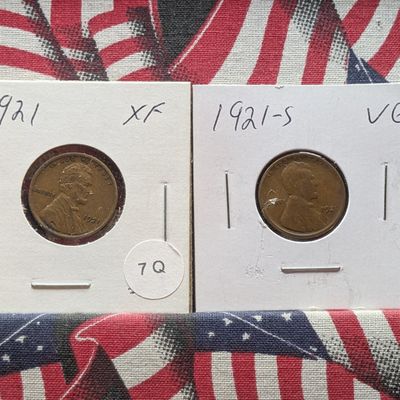 Sale Photo Thumbnail #42: 1921-P&S Lincoln Wheat Cents