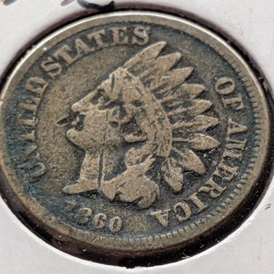 Sale Photo Thumbnail #209: 1860 Indian Head Cent